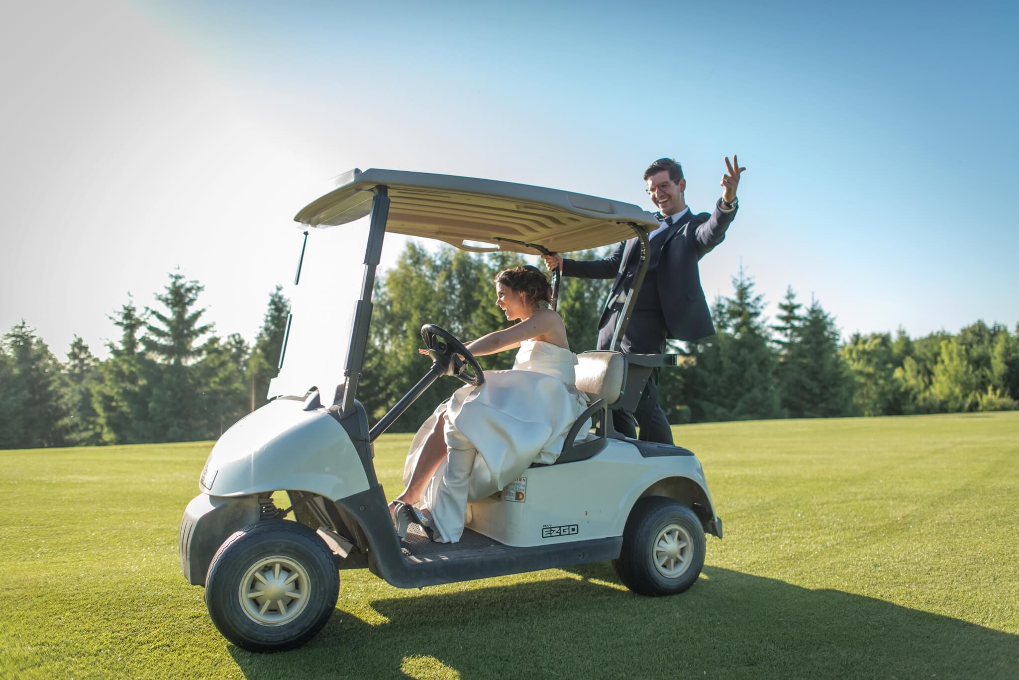 Photographe mariage golf